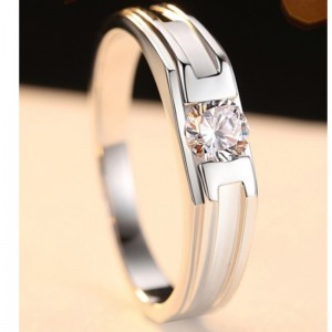 RINGS SMALL CUBIC ZIRCONIA RINGS MINGING RINGS 925 حلقات من الفضة وعد خواتم للرجال خواتم الزفاف للرجال